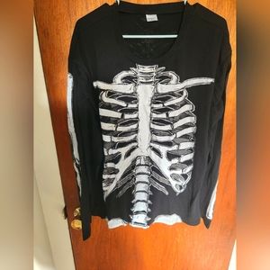 Skeleton shirt, long sleeve